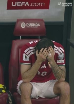  世界杯梦碎💔遭爱尔兰绝杀，匈牙利队长索博斯洛伊赛后痛哭